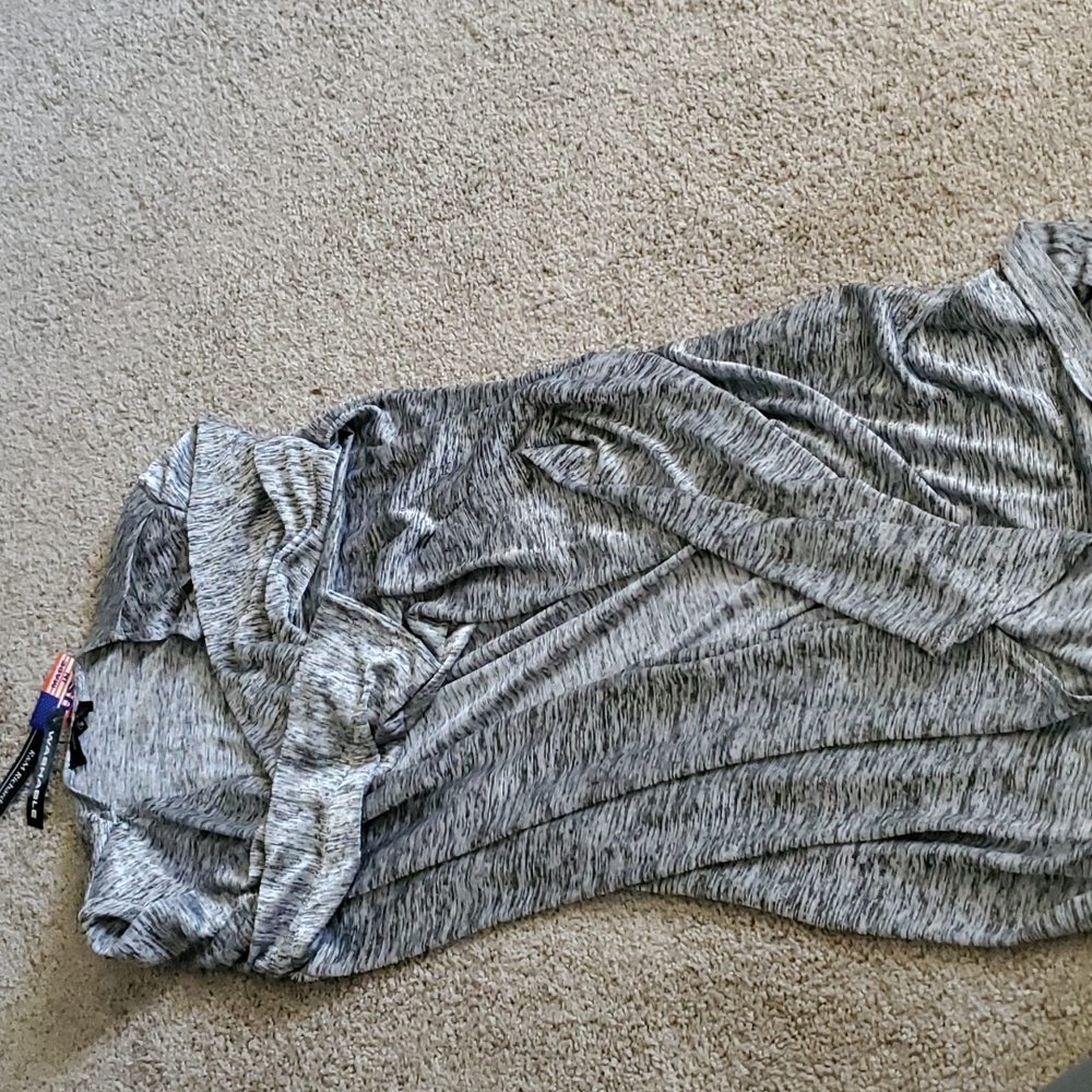 Knee high dress and cardigan